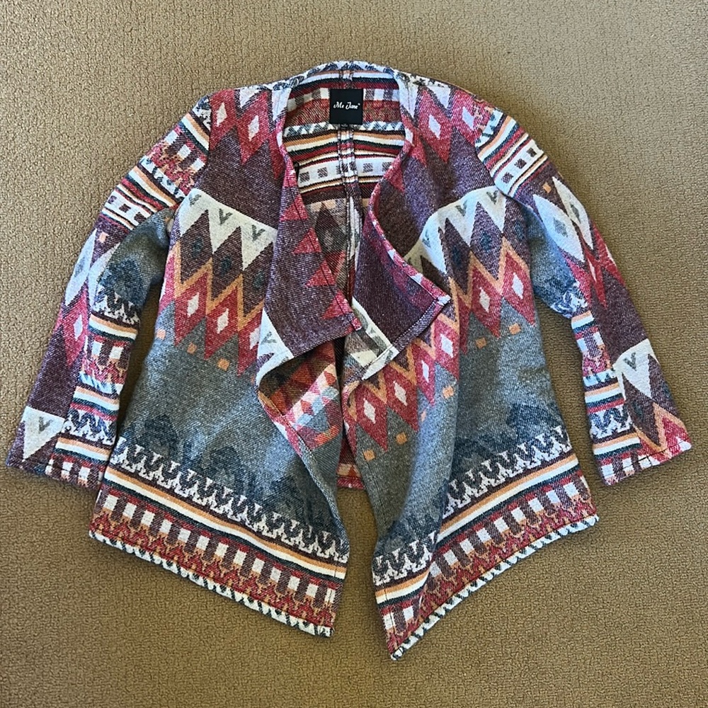 Western cardigan jacket